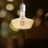 Żarówka LED V-TAC 8W filament E27 T180 bursztynowa 175x150mm VT-2308-N 2200K 620lm